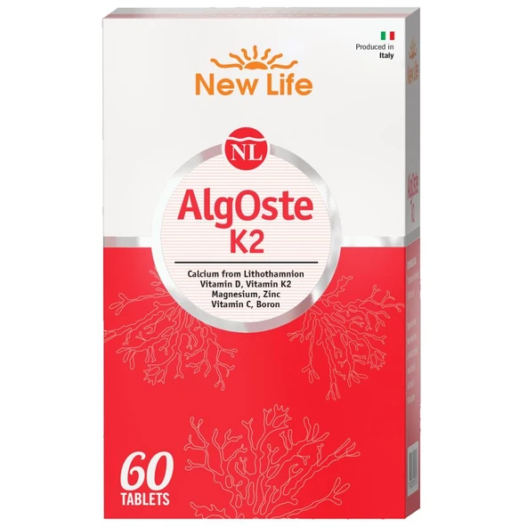 New Life AlgOste K2 60 Tablet ürün görseli 1