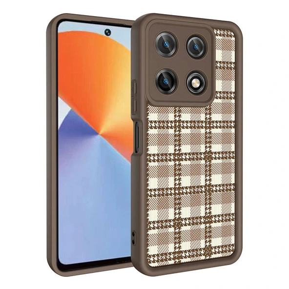 İnfinix Note 30 Pro Kılıf Kamera Korumalı Baskılı Arka Yüzey Zore Klas Kapak - Resim 3