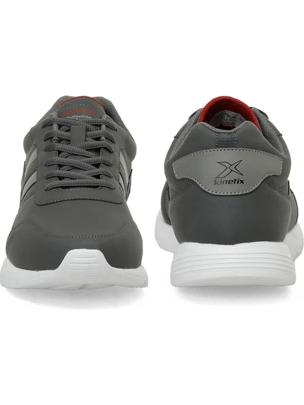 Kinetix 102025201 Lescar II Pu 5PR Siyah-Beyaz Erkek Sneakers - Resim 4