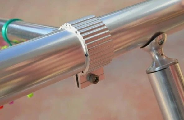 Alüminyum Balkon Çamaşırlık Balkon Demiri Çamaşır Askısı Yuvarlak Korkuluklar Için - 7