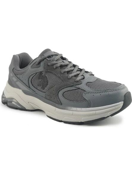 U.s Polo 102021062 Juno 5pr Gri  Erkek Günlük Sneaker - Resim 2