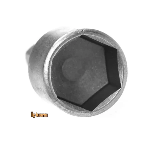 Manyetik Mıknatıslı 5 6 7 8 9 10 11 12 13 mm Somun Civata Adaptör Seti CRV Metal Matkap Uyumlu Uç - 6