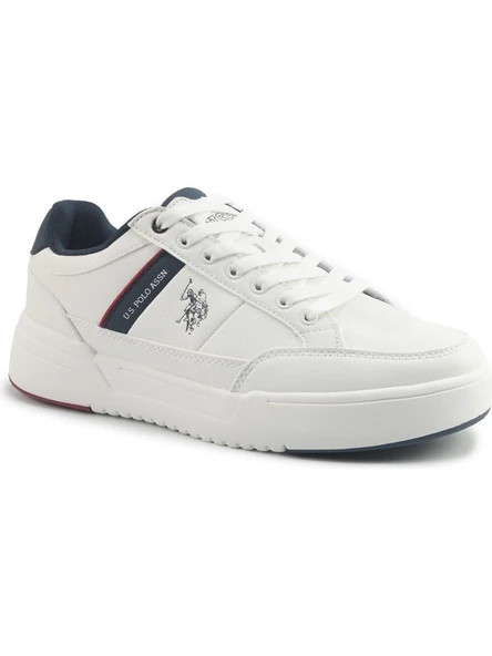 U.S. Polo 102021101 Nevada 5PR Beyaz Erkek Günlük Sneakers - Resim 2