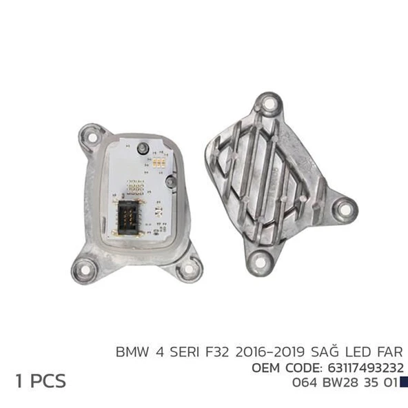 AUDI A5 2017-2020 SAĞ FAR LED MODÜL 8W6998474A  8W6998474A ürün görseli