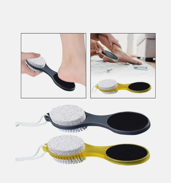 Ayak Topuk Törpüsü Rendesi Fırçası Multifonksiyonel Ayak Taşı - 6