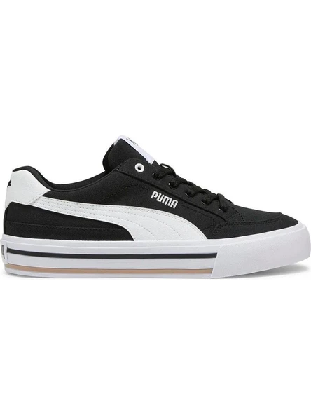 Puma Court Clasisc Vulc F5 396353-03 Siyah-Beyaz Erkek Günlük Sneaker ürün görseli