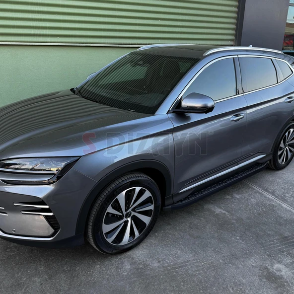 S-Dizayn BYD Seal U Hybrid Evo Siyah Yan Basamak 193 Cm 2022 Üzeri A+ Kalite - 8