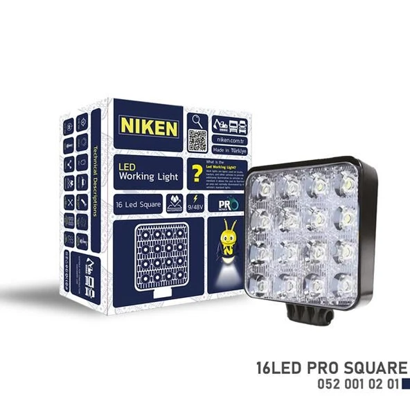 NIKEN 12V H3 55W SARI IŞIK AMPUL PK22s 2800K  UNIVERSAL - 1