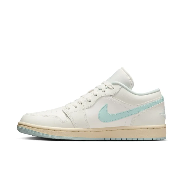 Air Jordan 1 Low Kadın Basketbol Ayakkabısı   DC0774-134 - Resim 9