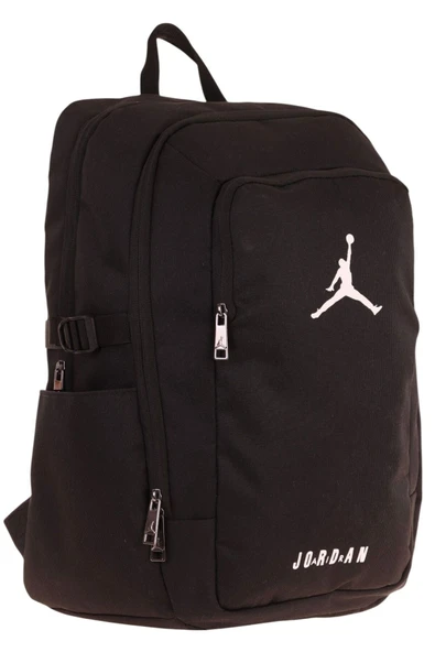 jordanair Miami Üç Bölmeli Siyah Erkek Çocuk Sırt Çantası - JA-Q3153 - 2