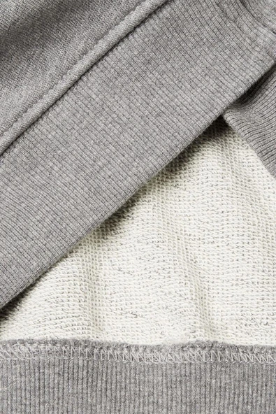 United Colors of Benetton Erkek Çocuk 3J68C505G-25K Sweatshirt Gri Melanj - Resim 3