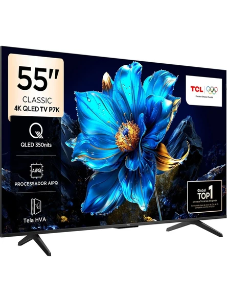 TCL 55P7K 4K Ultra HD 55" 140 Ekran Uydu Alıcılı Google Smart QLED TV - 2