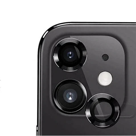 Apple iPhone 12 Zore CL-12 Premium Safir Parmak İzi Bırakmayan Anti-Reflective Kamera Lens Koruyucu - 3