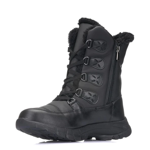 Flet 189 Siyah Kadın Kar Botu - Resim 2