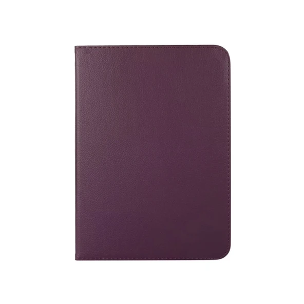 Samsung Galaxy Tab S10 FE Plus 360 Dönen Standlı Kapaklı Kılıf (Mor) - Resim 3