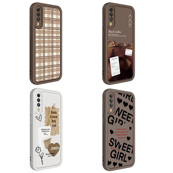 Galaxy A50 Kılıf Kamera Korumalı Baskılı Arka Yüzey Zore Klas Kapak - 9