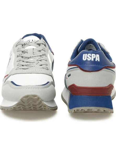 Us Polo 101952928 Ismos 5fx Beyaz Erkek Günlük Sneaker - Resim 6