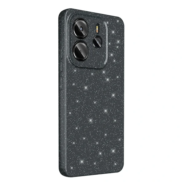 Xiaomi Redmi Note 14 Kılıf Kamera Korumalı Simli Lüks Zore Koton Kapak - 8