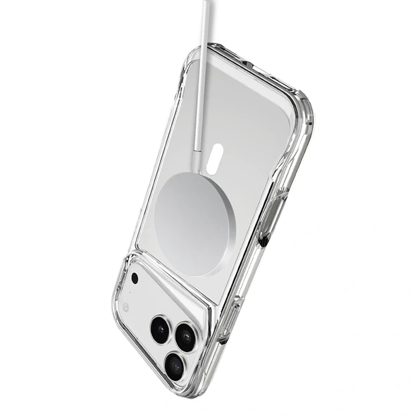 Apple iPhone 17 Pro Kılıf Zore M-safe Şarj Özellikli T-Max M-safe Kapak - 4