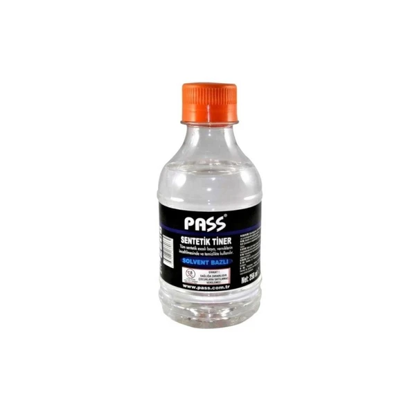 Pass Sentetik Tiner Solvent Bazlı 513 Ml