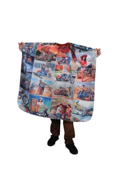 Lüx Çocuk Penuar Berber Önlüğü Dijital Baskı 145 ürün görseli