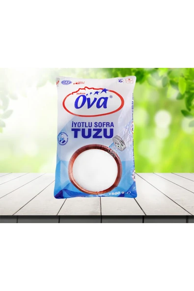 İyotlu Sofra Tuzu 1500 g 1 adet