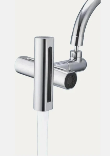 Modlu 360 Derece Dönebilen Şelale Basınçlı Su Tasarruflu Fiskiye Musluk Lavabo Batarya Başlığı,Ucu - 3