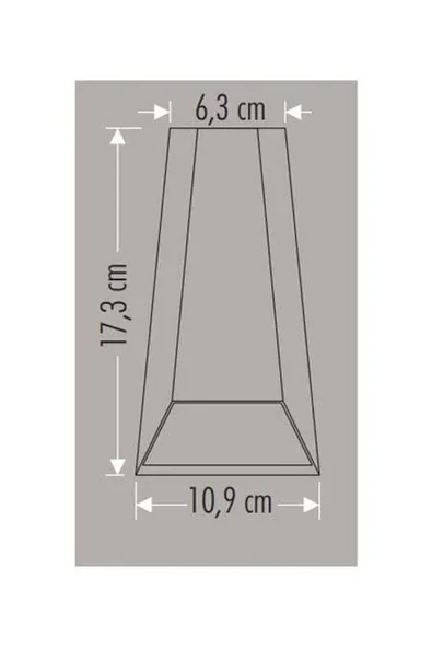 Elektrikle Çalışır, 6 Watt, 3200 Kelvin Sarı Işık Ledli İç Ve Dış Mekan Led Aplik, Çift Yönlü Aplik - Resim 2