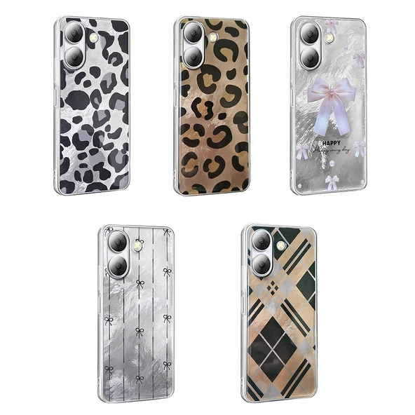 Xiaomi Redmi 13C Kılıf Desenli Zore Mep Kapak - 12