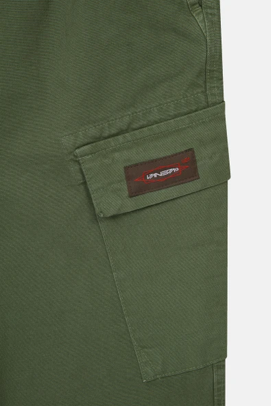 Urbanwild Cargo Pantalon Haki - 4