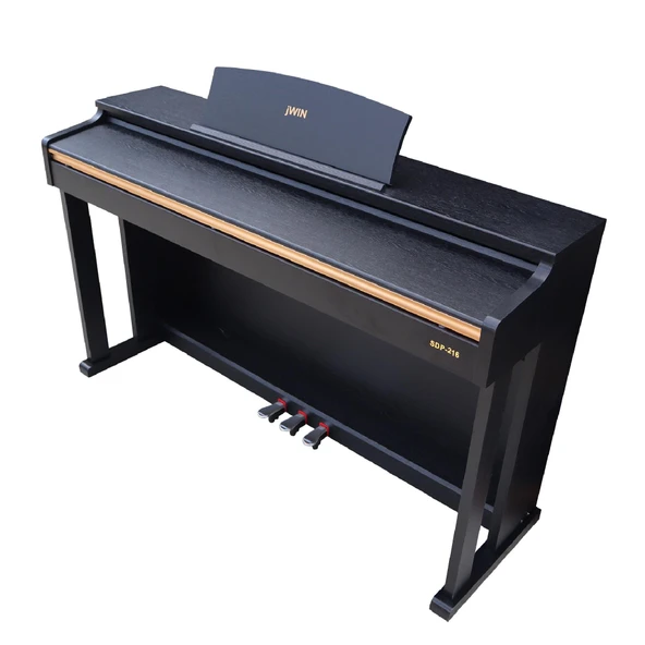 Jwin Sapphire SDP-216 Çekiç Aksiyonlu 88 Tuşlu Dijital Piyano - Siyah - 3