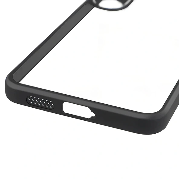 Galaxy S25 FE Kılıf Kamera Korumalı Şeffaf Arka Yüzey Zore New Roll Kapak - 7