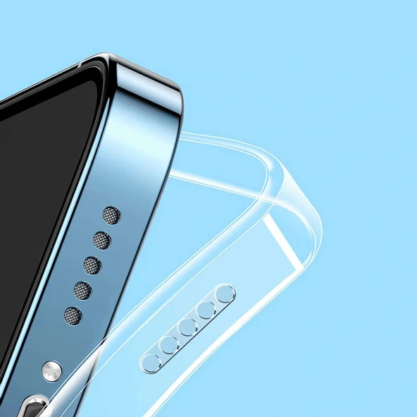 Apple iPhone 14 Pro Kılıf Şeffaf Sert PC Zore Vayt Kapak - Resim 10