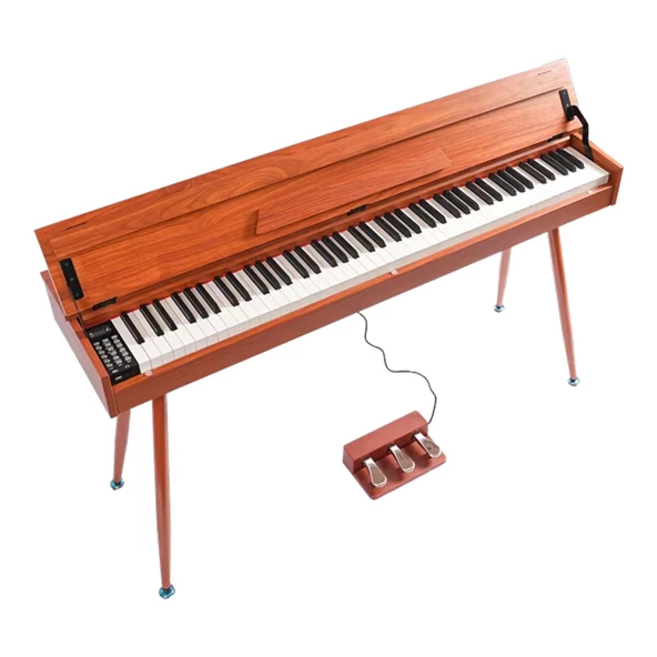 Jwin Sapphire SDP-115 Çekiç Aksiyonlu 88 Tuşlu Dijital Piyano - Kahve - 2