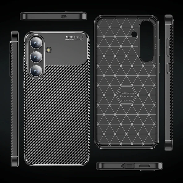 Galaxy S25 FE Kılıf Zore Negro Silikon Kapak - 6
