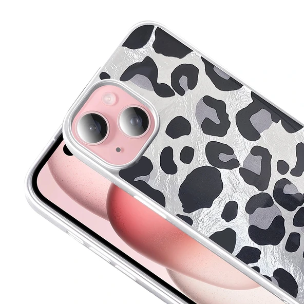 Apple iPhone 13 Kılıf Desenli Zore Mep Kapak - 7