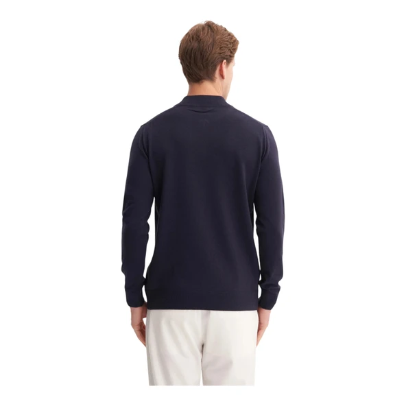 Premium CoursPoun Slim Fit Yarım Balıkçı Kazak-33250 - Resim 17