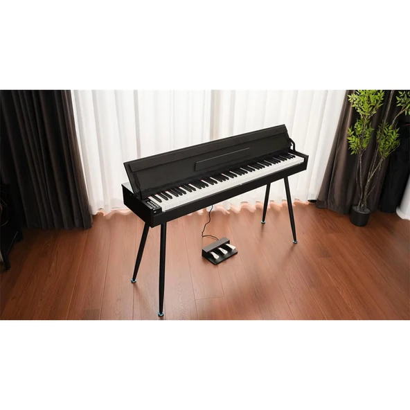 Jwin Sapphire SDP-115 Çekiç Aksiyonlu 88 Tuşlu Dijital Piyano - Siyah - 7