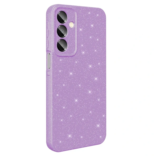 Galaxy A16 Kılıf Kamera Korumalı Simli Lüks Zore Koton Kapak - Resim 6