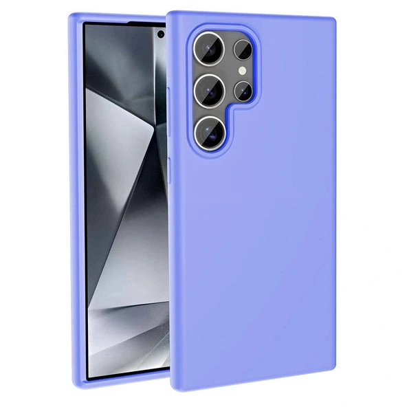 Galaxy S23 Ultra Kılıf M-safe Şarj Özellikli Sıvı Teknolojili Silinebilir Sert Zore Kivi Kapak ürün görseli