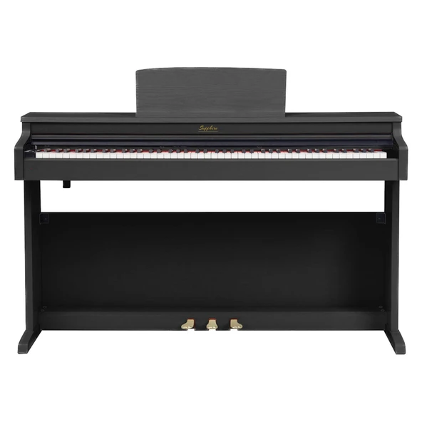 Jwin Sapphire SDP-380 Çekiç Aksiyonlu 88 Tuşlu Dijital Piyano - Siyah - 1