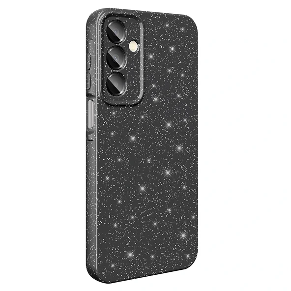 Galaxy A16 Kılıf Kamera Korumalı Simli Lüks Zore Koton Kapak - Resim 7