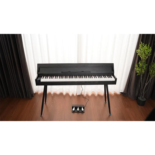Jwin Sapphire SDP-115 Çekiç Aksiyonlu 88 Tuşlu Dijital Piyano - Siyah - 8