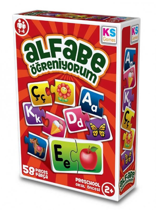Ks Games Alfabe Öğreniyorum Eşleştirme Oyunu