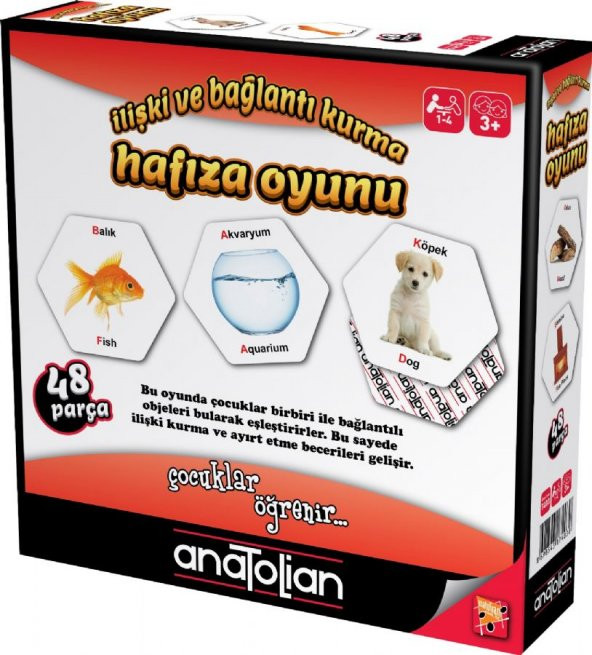 Anatolian 7403 İlişki ve Bağlantı Kurma Hafıza Oyunu