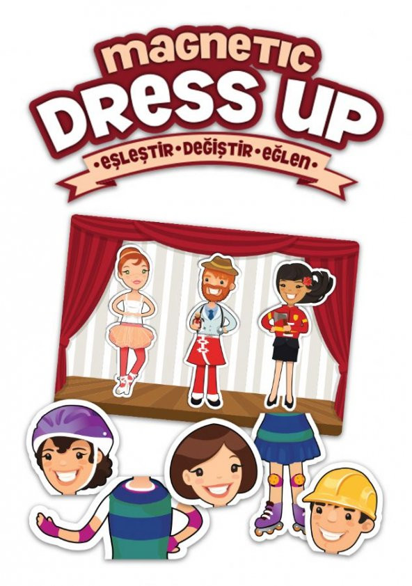 KS Games Magnetic Dress Up (Eşleştir-Değiştir-Eğlen) - 36 Parça - 2