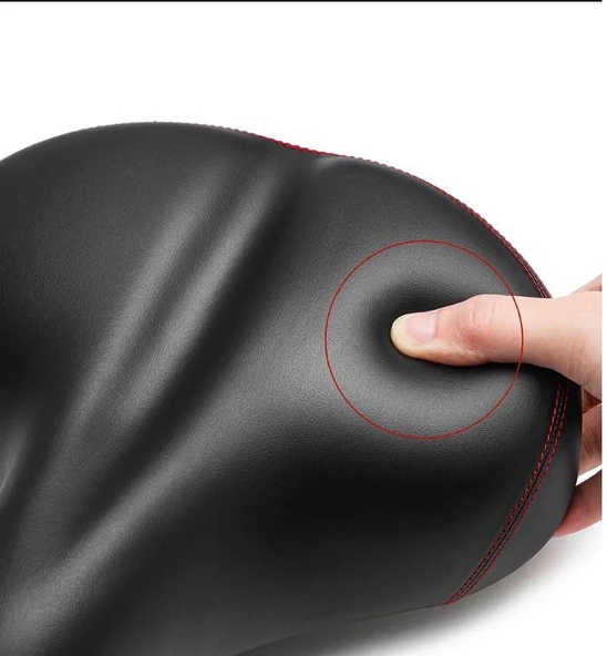 Bisiklet Yaylı Ve Silikon Sele Yumuşak Ve Rahat Bisiklet Koltuğu Elastomer Yaylı Bisiklet Selesi - 8