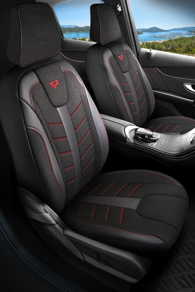 Panda Kılıf PANDA MARDİN SERISI KETEN KUMAŞ OTO KOLTUK KILIFI - TAM SET ürün görseli