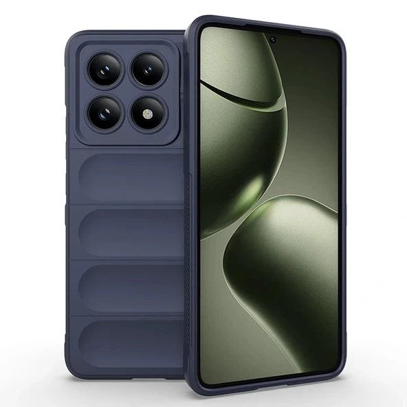 Xiaomi 14T Kılıf Esnek TPU Oyuklu Arka Yüzey Tasarımlı Zore Etnik Silikon Kapak ürün görseli