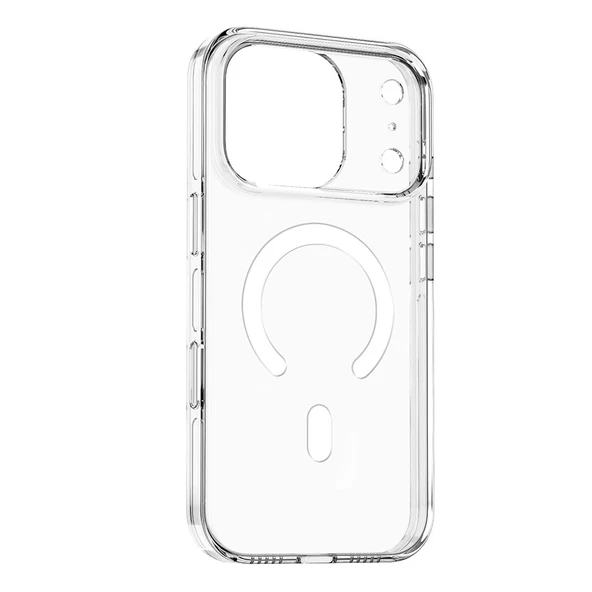 Apple iPhone 17 Pro Kılıf M-safe Şarj Özellikli Kamera Korumalı Zore Kripto Kapak - 2